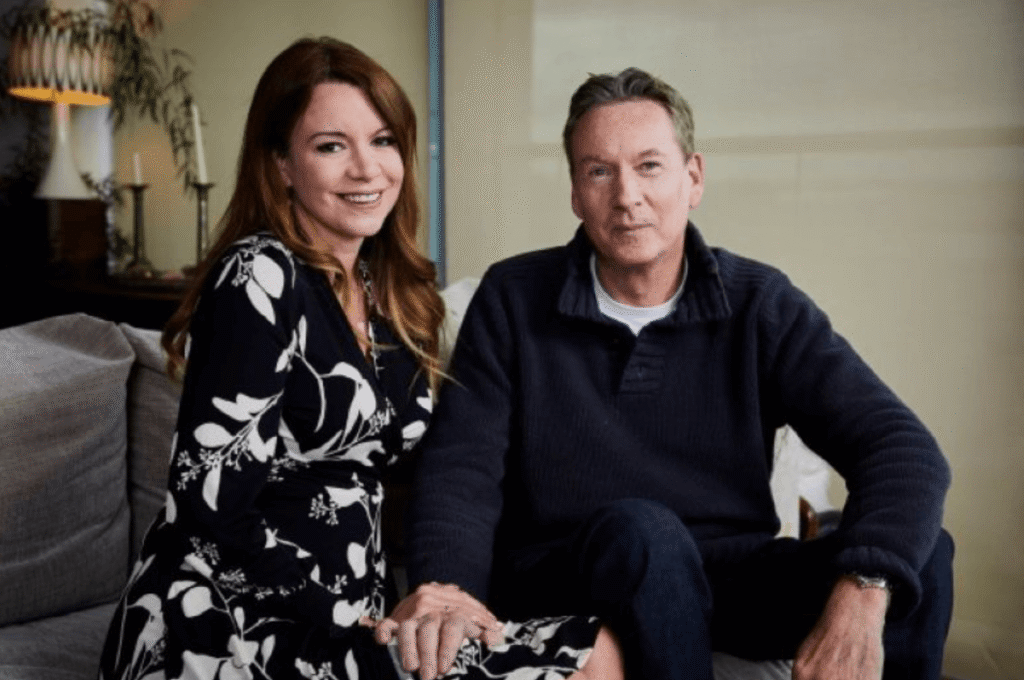 Elizabeth Rizzini and Frank Gardner